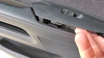 2005 Honda CRV rear passenger door window switch removal