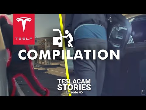 TESLA SENTRY MODE THEFTS AND FUNNY MOMENTS 2021 | TESLACAM STORIES #45