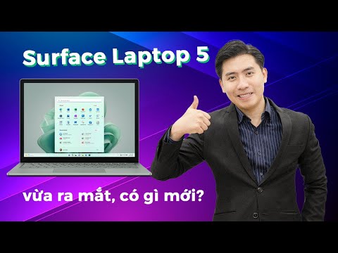 Surface Laptop 5 mới ra mắt, thiết kế không đổi, chỉ còn Intel, có Thunderbolt 4, thêm màu sắc mới!