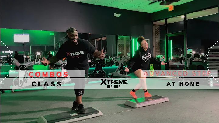ADVANCED STEP COMBOS: PART 2 -  Xtreme Hip Hop Step with DG - AT HOME STEP AEROBICS