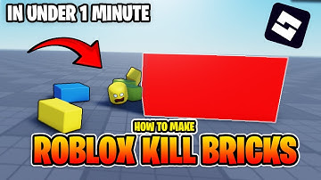 Touch = DEATH 💀 (Making Kill Bricks FAST in Roblox Studio)