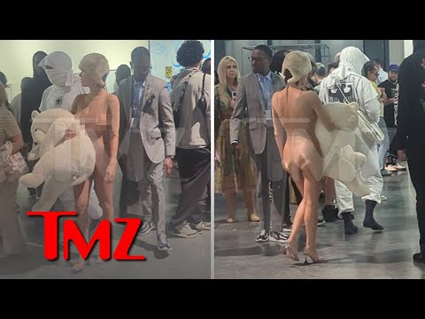 Kanye West's Wife Bianca Censori Wears See-Through Outfit At Art Basel | Tmz