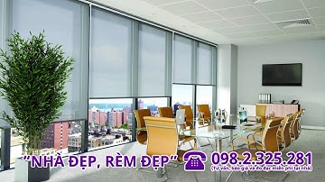 Những mẫu Rèm van phòng đẹp, hiện đại 2018 - remlienhuong.com - 0982325281