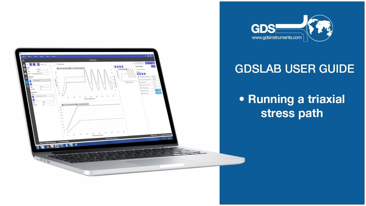 GDSLABv2024 Video Guide: 5.3.3 Running a triaxial stress path test