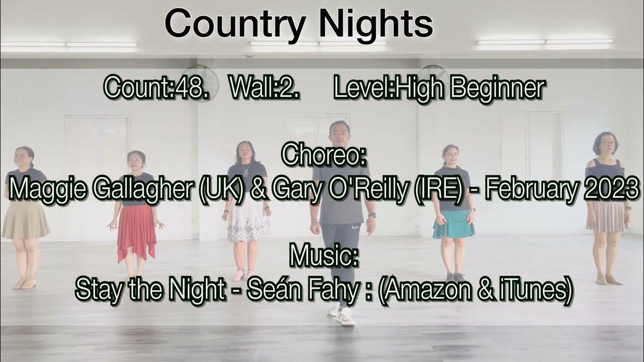 Country Nights Stay the Night Seán Fahy \ The Stars Linedance