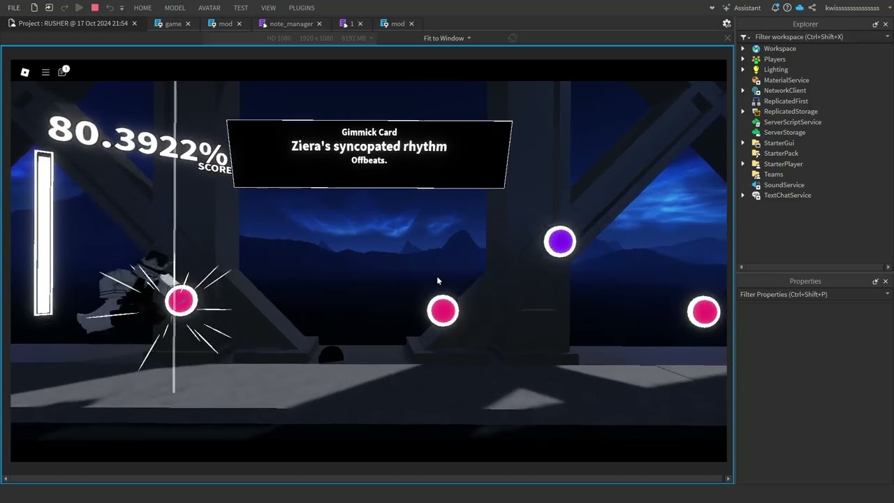 Roblox Rhythm Game Progress 12 YouTube Maxresdefault 