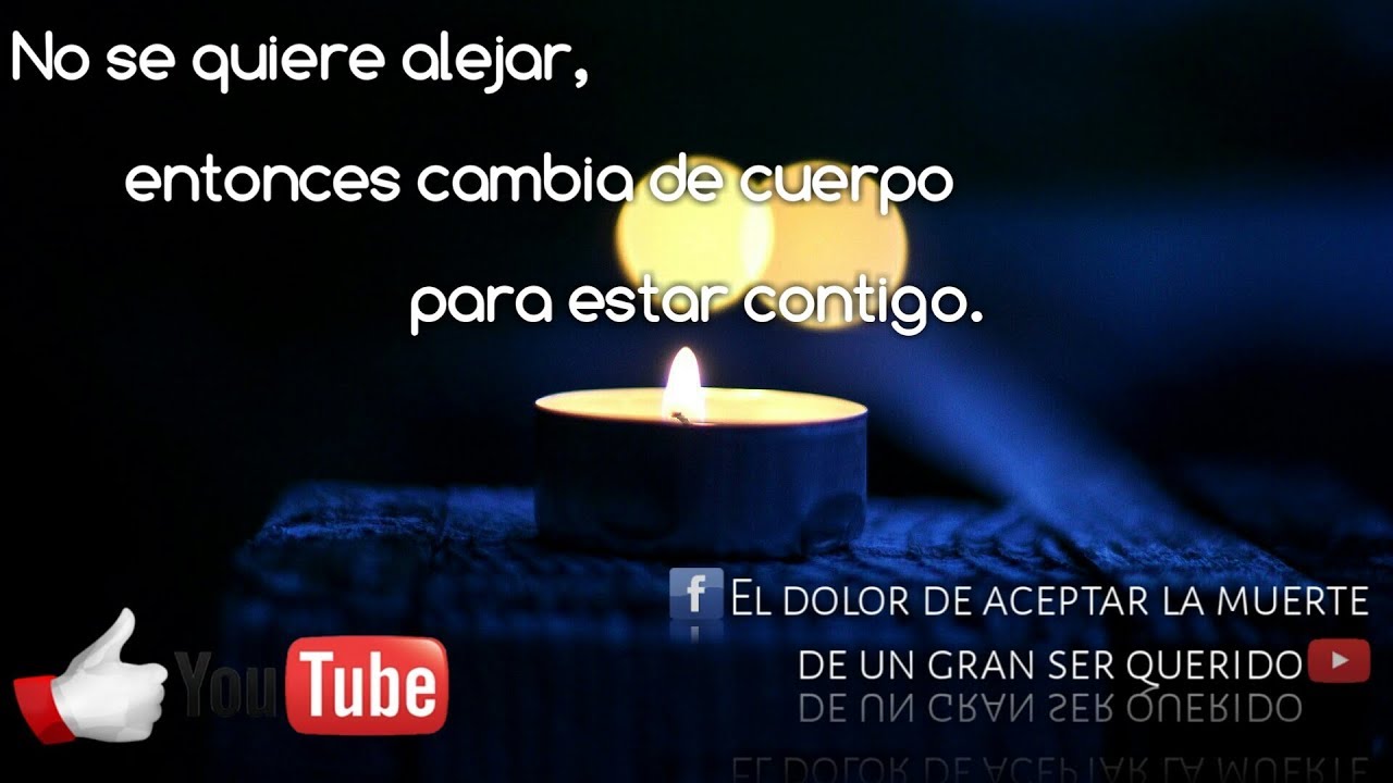 Cuando alguien muere, no se va sólo..