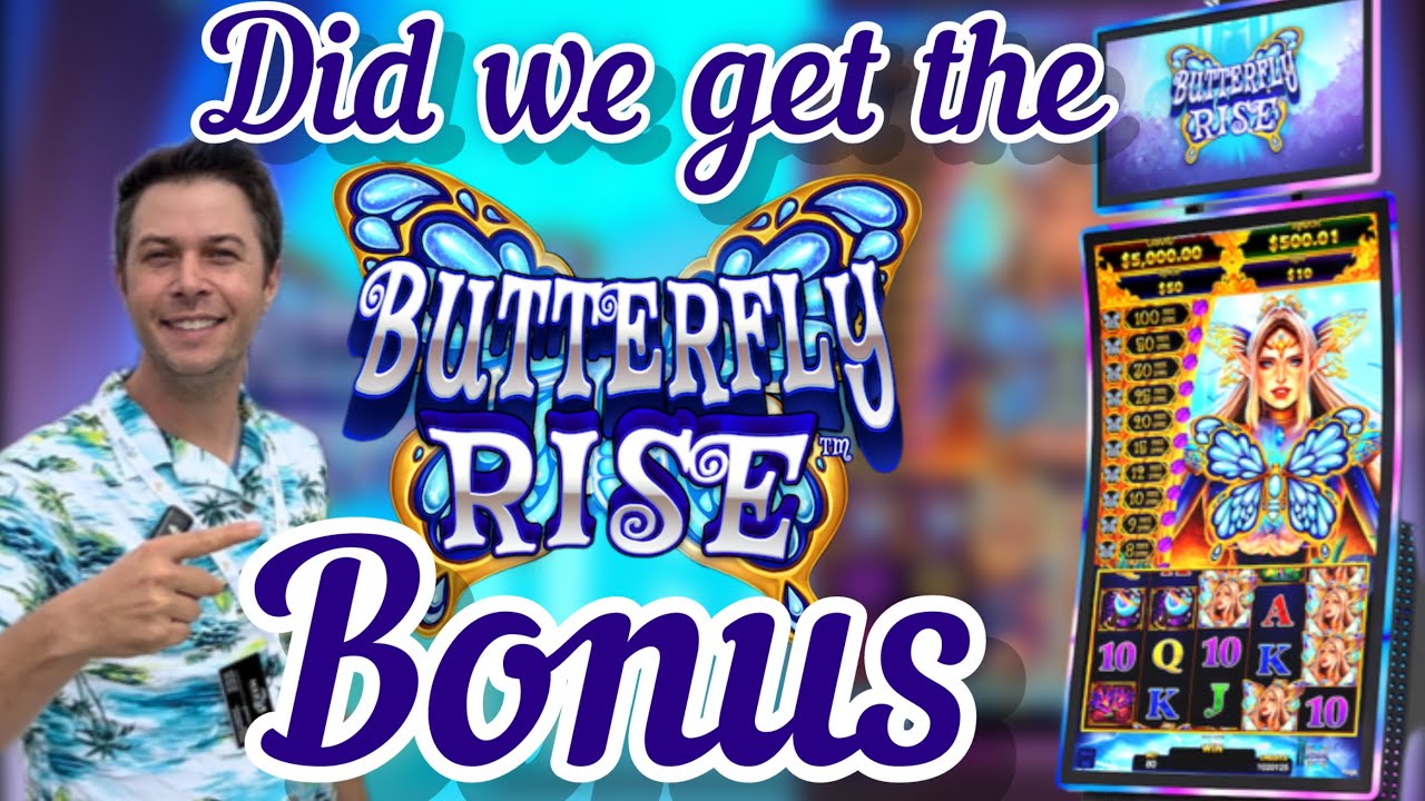 Butterfly Rise Bonus at Coushatta Casino Resort #casino #slots - YouTube