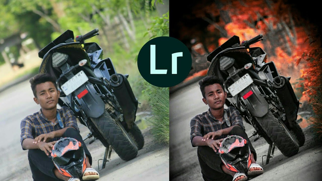 Lightroom moody red colour editing// lightroom photo editing