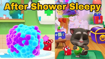 My Talking Tom 2 - Tom Bubble Bath | Level 8 Part 8