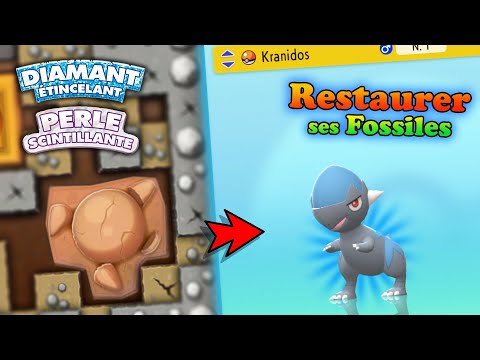 Comment restaurer des fossiles en Pokémon !