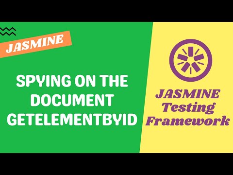 53. Implement the Version Test Case by spying on the document getElementById - Jasmine Testing