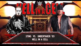 HELL IN A CELL: STING vs THE UNDERTAKER