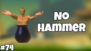 No Hammer Mod | Getting over it | Modded 😹