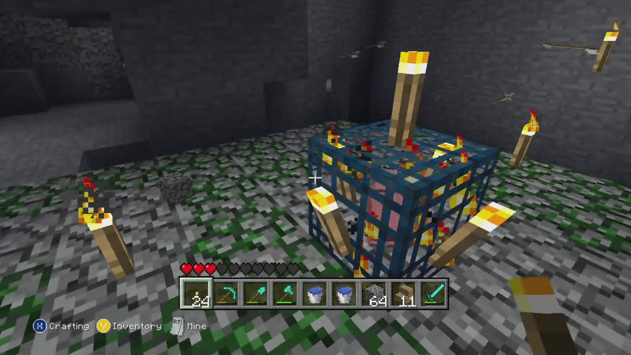 Minecraft Xbox 360 TU1 Lets play EP 10 - YouTube