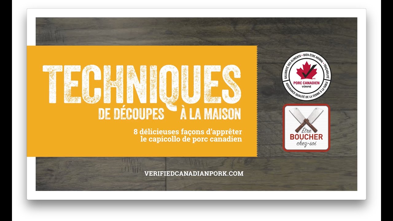 8 délicieuses façons d'apprêter le capicollo de porc canadien