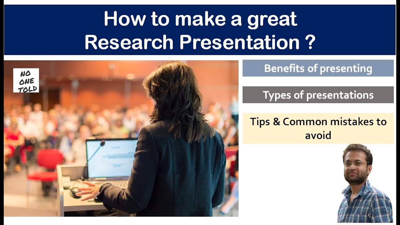 how to prepare a research presentation