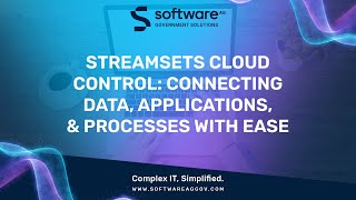 StreamSets Cloud Control: Connecting Data, Applications, & Processes With Ease