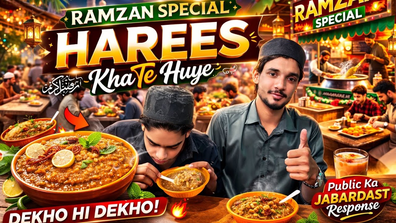 🌙RAMZAN SPECIAL – Harees /🌙 Haleem Special Vlog 🌙