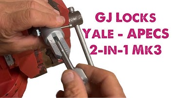 GJ Locks Yale Superior Platinum Apecs Mila MK3 pick - locksmith #locksmithtools