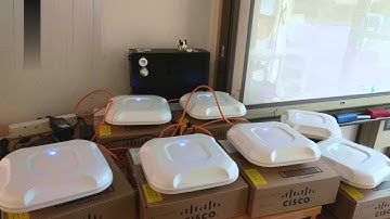 Seven Cisco Aironet 3702i Auto Upgrading and Auto-Provisioning