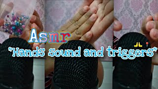 Asmr hands sound and triggers 📍