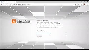 Celayix - eTime Xpress - Changing Citrix gateway password
