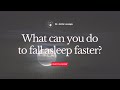 😴 How to Fall Asleep Faster: Simple Tips for Better Sleep #sleepbetter