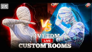 🔥 1v1 PRACTICE ROOM LIVE 🔥 | Subscribers vs Me | BGMI Intense Clutch 💪