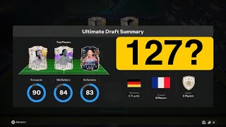FC24 draft challenge. Can we do 127?