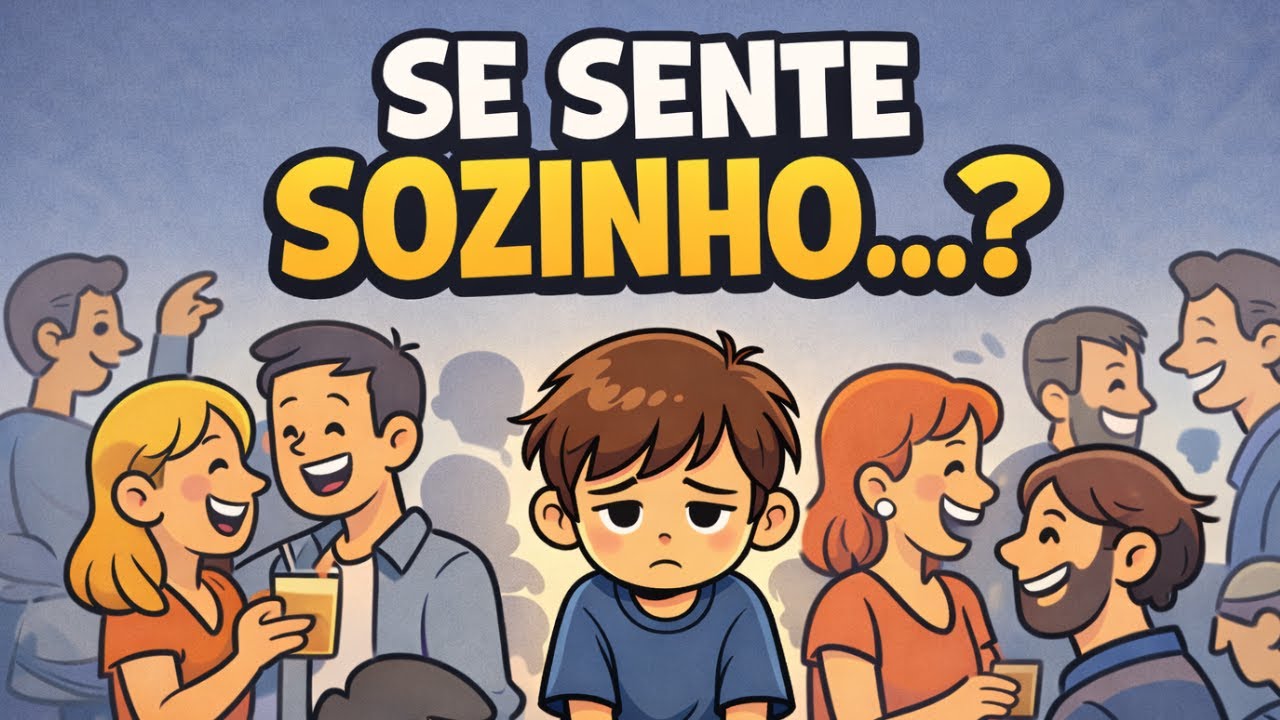 Por Que Você Se Sente Sozinho Mesmo Cercado de Pessoas? 