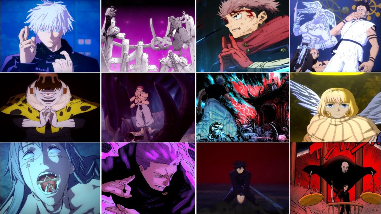 Jujutsu Kaisen Cursed Clash - All Domain Expansions