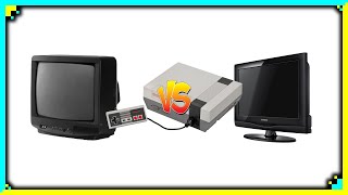 CRT vs HDTV - NES Retro Gaming Comparison