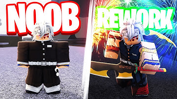 Going From NOOB To SOUND BREATHING REWORK TENGEN In Roblox Weak Legacy 2