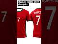 🔥 Ronaldo #7 Green Jersey | Football Kit Design 2026 ⚽#shorts #ronaldo #cr7 #cristianoronaldo