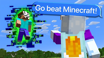 I Forced Hackers to Beat Minecraft for me...