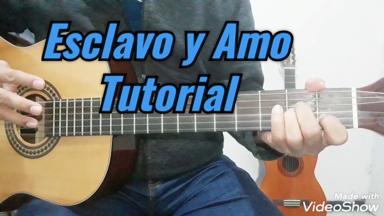 Cómo tocar Esclavo y Amo en Guitarra, Javier Solís, Pasteles Verdes. Tutorial Guitarra