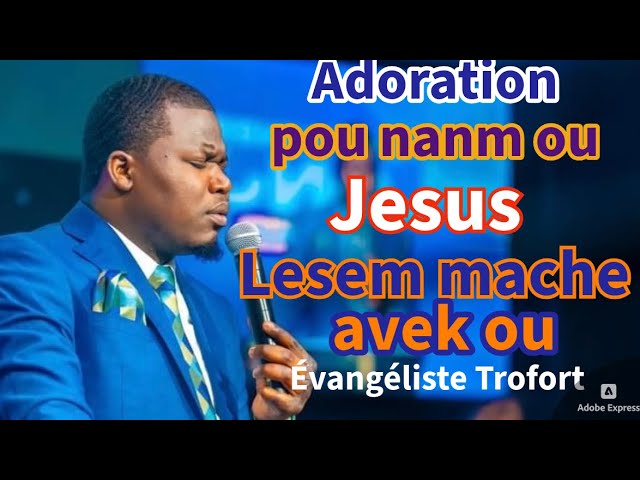 Watch Jezu lese’m mache ak ou | Edem sevi ou plus chak jou | ou se sous pou konsolem | Ev Trofort on YouTube Watch Jezu lese’m mache ak ou | Edem sevi ou plus chak jou | ou se sous pou konsolem | Ev Trofort on YouTube
