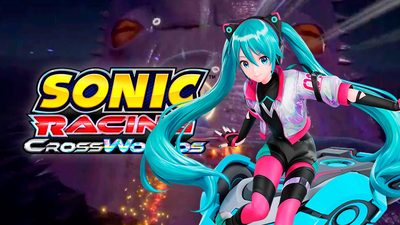 Sonic Racing CrossWorlds | Hatsune Miku Preview | She has voice lines! | 4K Upscaled