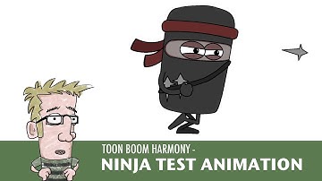 Toom Boom Harmony Test Animation: Ninja Run
