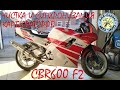 Honda CBR600 F2 чистка синхронизация карбов