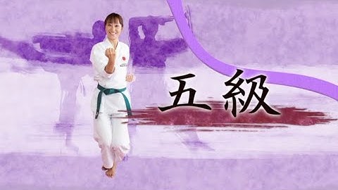 Shotokan Karate Kyu grading test Syllabus for 5 Kyu.