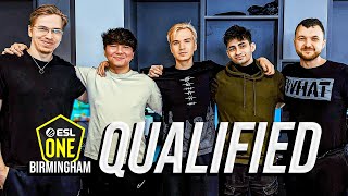 How we QUALIFIED to the ESL BIRMINGHAM 2024! (Topson POV)