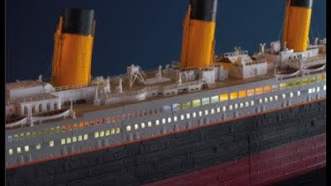 Build The  Titanic RMS  1.200 Scale   - Issue 2