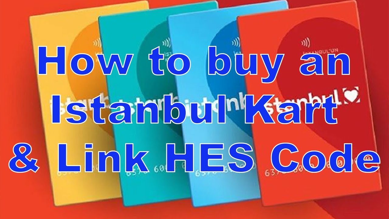 istanbul kart how to buy link with hes code using the app youtube