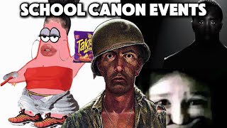School Canon Events…