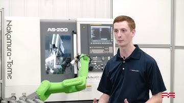 Using a Cobot to Run a Machine Tool Unattended