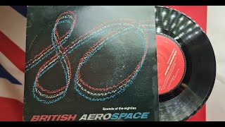 A random British Aerospace Promotional 45RPM record from 1980 - with various aircraft at the end!