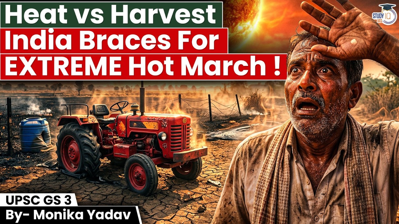 Climate Change in India | Extreme Heatwave vs Harvest | India Braces for an Extremely Hot March