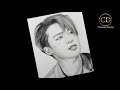 How To Draw BTS Jimin Step By Step Drawing Tutorial Pencil Drawing 